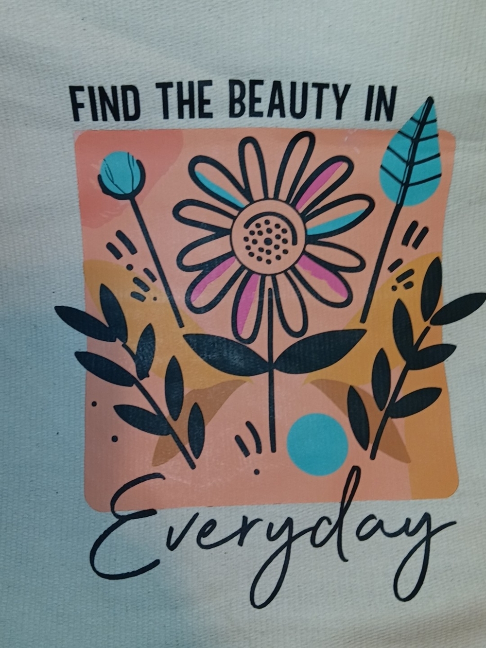 Everyday Floral Tote Bag